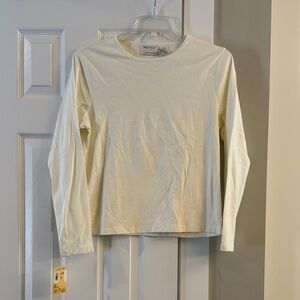 Preview International Cream Long Sleeve Top